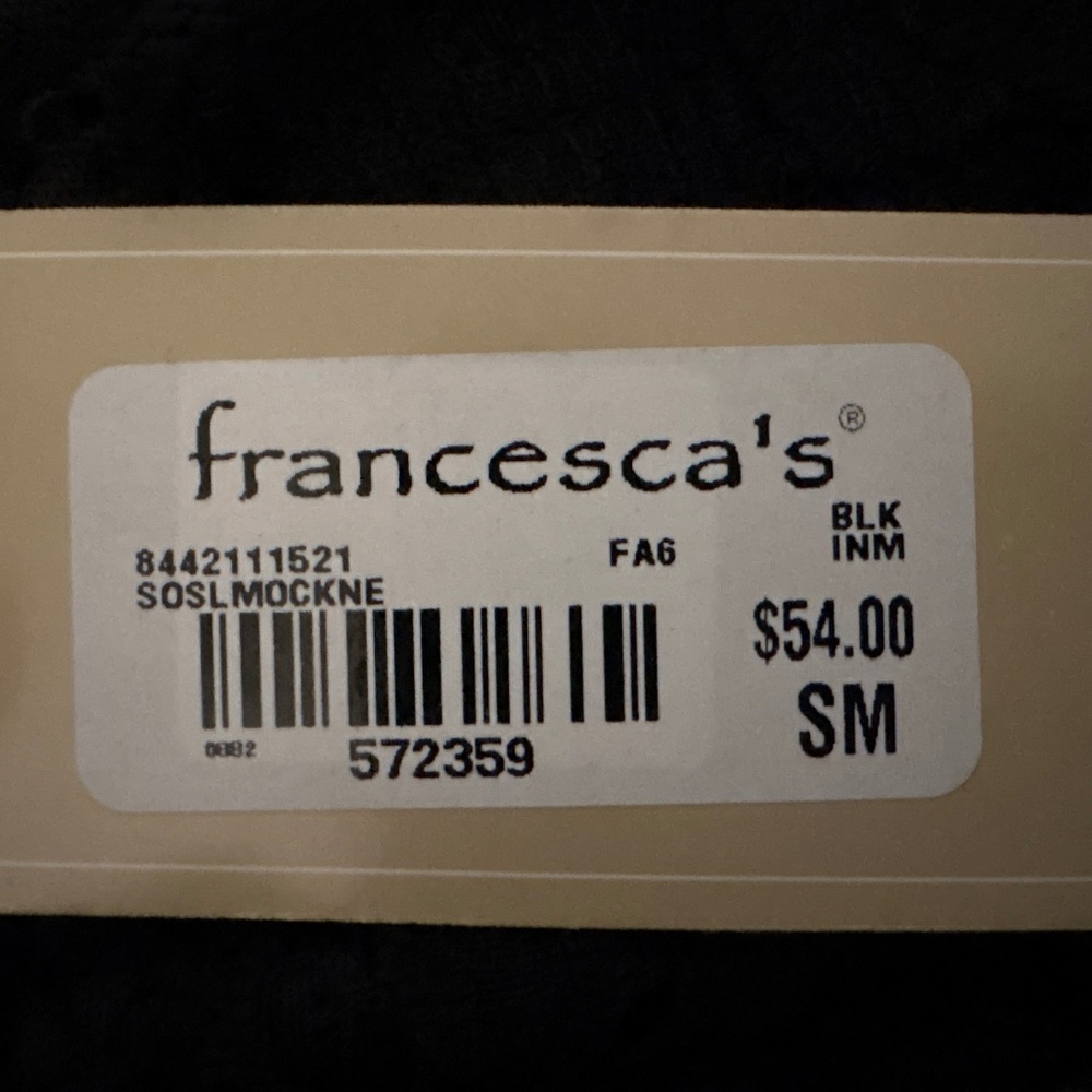 A beautiful black dress